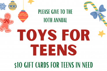 Toys for Teens Donation Drive