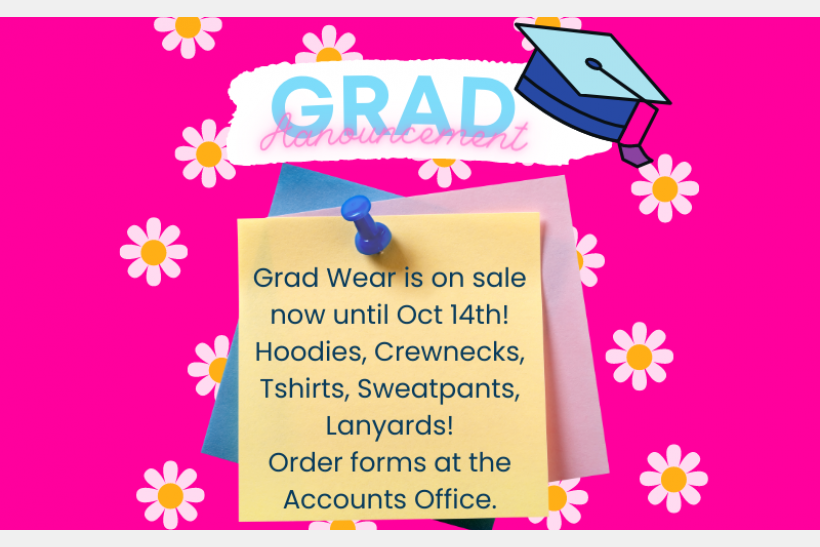 Grad Announcement