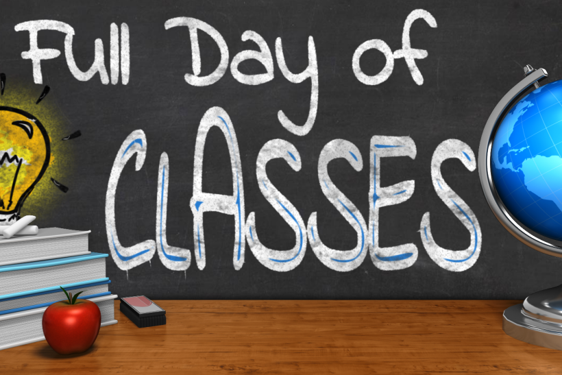 Full Day of Classes